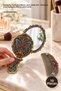 10 Pieces Butterfly Foldable Mirror and Comb Set – Medium Size Foldable Mirror and Comb, Foldable Mirror Comb Set