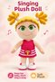 Cur-Ios-Genios Licensed Kuk-Li Tinky Plush Children's Playmate with Sound and Music 38cm