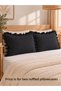 İnci Vintage 2 Pieces Black Pillowcase - 2