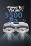 1 Piece Smart Glass Cleaning Robot C7 – Dual Motors, Dual Discs 70Rpm, 5500Pa Suction, 80ml Water Tank, White, Window Robot - 8