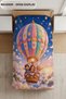 Magic Journey Flying Balloon Patterned Single Girl's Duvet Cover Set - Without Sheets - 3