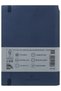 Kuka 2027 Daily Agenda A5. Flexible Cover. Elastic Band, Pockets, Pen Compartment. Colorful Edge-Navy Blue - 8