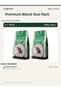 Premium Blend Filter Coffee Set 2X250 g Total 500 g Ground Coffee Medium Roast for French Press - 2