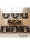 6-Piece American Service Pvc 30X45Cm (As-10G)