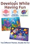 2-Piece Set of 48 Pieces Submarine and Space Themed Puzzle Set Children's Educational Puzzle Game Set 27.5X19.5 cm - 4