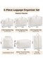 6-Piece Suitcase Organizer Set – Travel Organizer Bag Set, In-Suitcase Organizer, Clothing, Shoe and Makeup Bag - 2