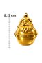 6-Piece 8.5 cm Christmas Pine Tree Ornament with Santa Claus Figure - 4