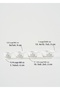 My Kitchen Porcelain Measuring Cup Set White - 2