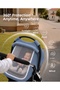 100% Organic Cotton Muslin Stroller Cover with Fly Screen - 3