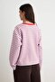 Lila Örme T-Shirt TWOAW27TS00027 - 4