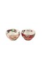La Maison Burgundy Pink 2-Piece Bowl 14X7Cm - 2