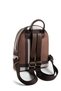 Dark Brown - Brown Plaid Women's Backpack Sp1062 - 6