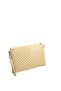 Crash Yellow Quilted V Women's Portfolio and Clutch Handbag Sp1034 - 3