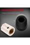 White DAIERBUMP 10PCS Guitar Effect Knob 1/4 Potentiometer Knob Plastic Volume Control 1900 Davies S - 3