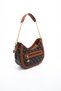Coffee Yellow - Taba Monogram Women's Shoulder Bag Sp1168 - 4