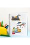 16sheets 8/16Sheets Train Carriage Parent-Child Interactive Cartoon Puzzle Sticker DIY Face Sticker - 3