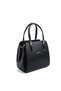 Black - Black Plain Women's Handbag Sp1136 - 4