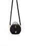 Black - Black Monogram Women's Crossbody Bag Sp1163 - 3