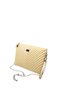 Crash Yellow Quilted V Women's Portfolio and Clutch Handbag Sp1034 - 4