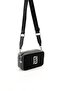 Black - Black Fashion Women's Crossbody Bag Sp1078 - 2