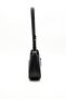 Black - Black Plain Women's Crossbody Bag Sp1132 - 3