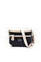 Black - Women's Crossbody Bag with S.Nut Logo Sp1160 - 5