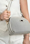 Black - Bone Crow's Feet Plaid Women's Crossbody Bag Sp765 - 4