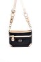 Black - Women's Crossbody Bag with S.Nut Logo Sp1160