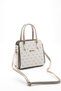 Beige - Sand Monogram Women's Handbag Sp1136 - 6
