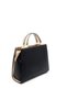 Black - Women's Handbag with S.Nut Logo Sp1166 - 4