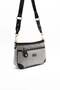 Black and White - Black Straw Women's Crossbody Bag Sp1160 - 3