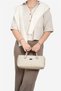 Sand - Sand Beige Houndstooth Plaid Women's Handbag Sp1276 - 2