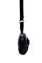 Black - Black Plain Women's Crossbody Bag Sp1256 - 3