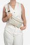 Green - Beige Houndstooth Plaid Women's Waist Bag Sp1192 - 2