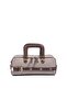 Coffee Yellow - Brown Plaid Line Square Women's Handbag Sp1258