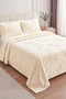 Bow Embossed Double Blanket |   Wellsoft Bedspread 230X250 cm |   2 Wellsoft Pillowcases