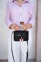 Black Sp1195 Women's Makeup, Hand and Crossbody Bag - 2