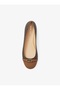 Women's Flat Shoes 40F5Mafp1L-Brown - 3
