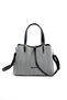Black and White - Black Straw Women's Handbag Sp1205 - 5