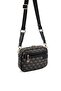 Smoked - Black Monogram Women's Crossbody Bag Sp1256 - 4