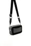 Black - Black Fashion Women's Crossbody Bag Sp1078 - 4