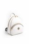 White - A.Grey Logo Women's Backpack Sp945 - 3