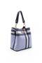 Blue - Navy Blue Plaid Women's Crossbody Bag Sp967 - 4