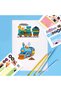 16sheets 8/16Sheets Train Carriage Parent-Child Interactive Cartoon Puzzle Sticker DIY Face Sticker - 6