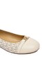 Women's Flat Shoes 40F5Mafp1L-Vanilla - 4
