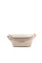 Sand - Sand Beige Crow's Feet Plaid Women's Waist Bag Sp1192