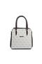 Beige - Brown Monogram Women's Handbag Sp1136