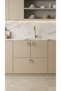 Side Ring Chrome 32 mm Handle Luxury Country Kitchen Furniture Cabinet Drawer Handle - 2