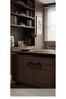 Side Ring Black 32 mm Handle Luxury Country Kitchen Furniture Cabinet Drawer Handle - 3