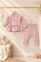 Double Heart Baby Girl Set - 2